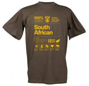 T-Shirt | RSA 100% South African