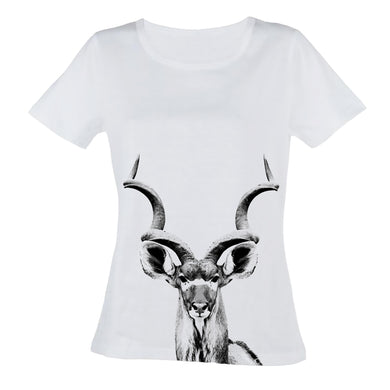 T-Shirt | Black and White Range | Kudu