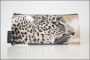Long Pencil Bag KHA08 Side Leopard