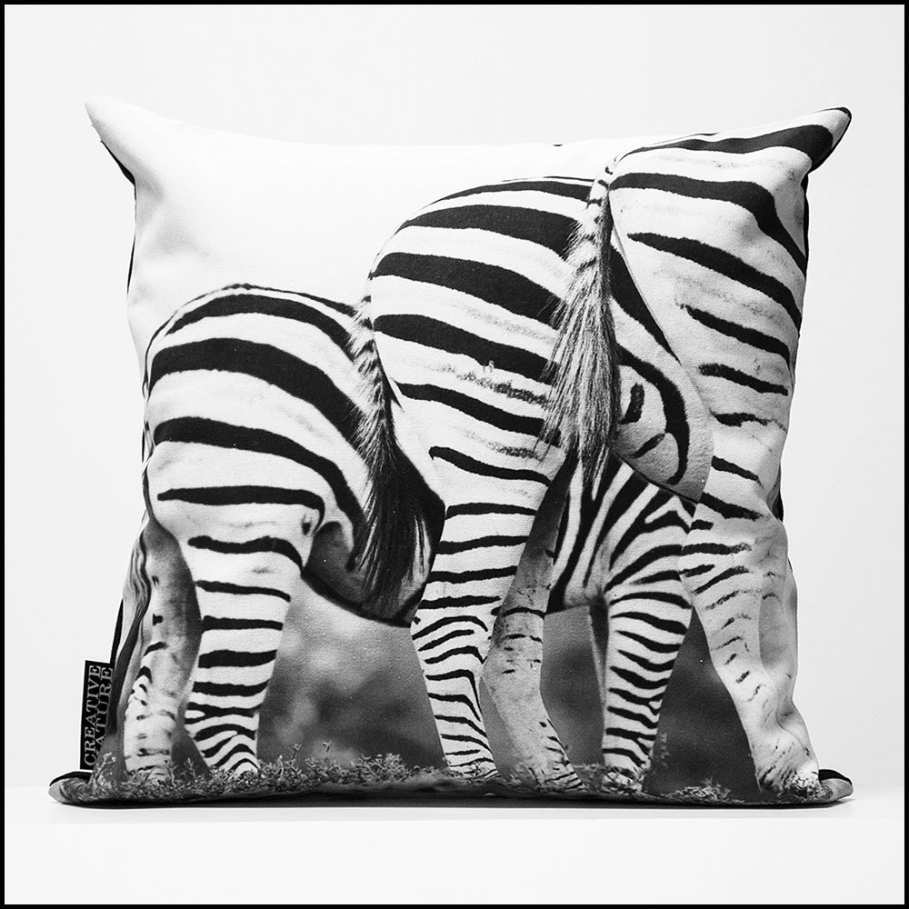 Cushion Cover SC BW 04 Zebra