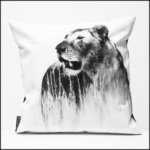 Cushion Cover SC BW 17 Lioness