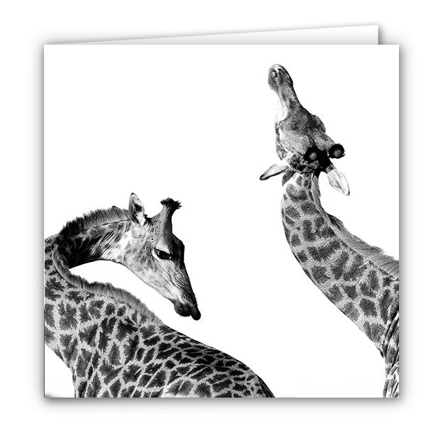 Small Greeting Card SGC125 Giraffe