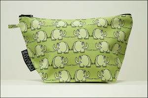 Triangle Toiletry Bag | Curious | Green Elephant
