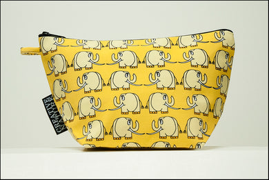 Triangle Toiletry Bag | Curious | Yellow Elephant
