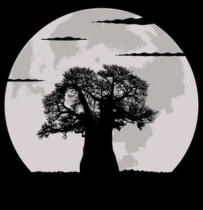 Hoodie | African Moonlight | Baobab