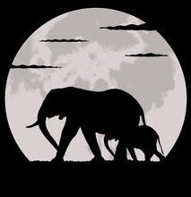 Hoodie | African Moonlight | Elephants